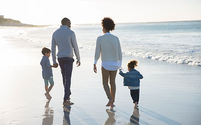 Family at a Beach