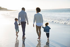 Family at a Beach