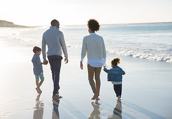 Family at a Beach