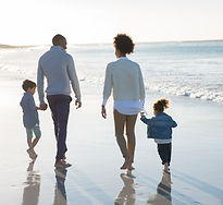 Family at a Beach