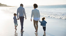 Family at a Beach