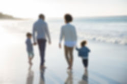 Family at a Beach