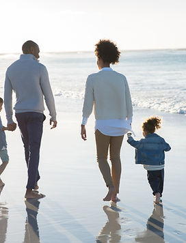 Family at a Beach