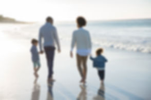 Family at a Beach