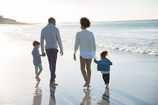 Family at a Beach