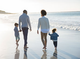 Family at a Beach