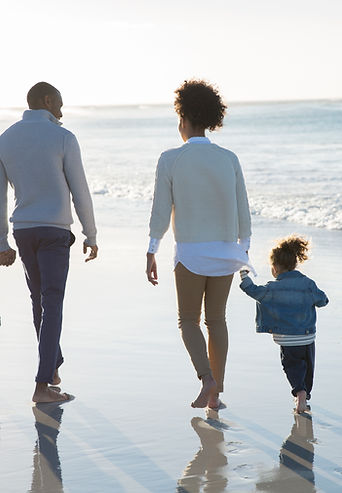 Family at a Beach