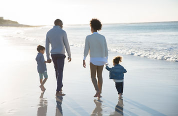 Family at a Beach