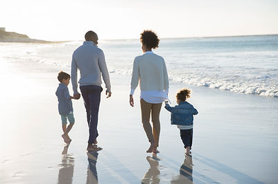 Family at a Beach