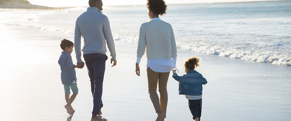 Family at a Beach