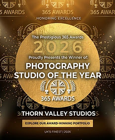 365 Awards 2026 Photography Studio of the Year Award for Thorn Valley Studios