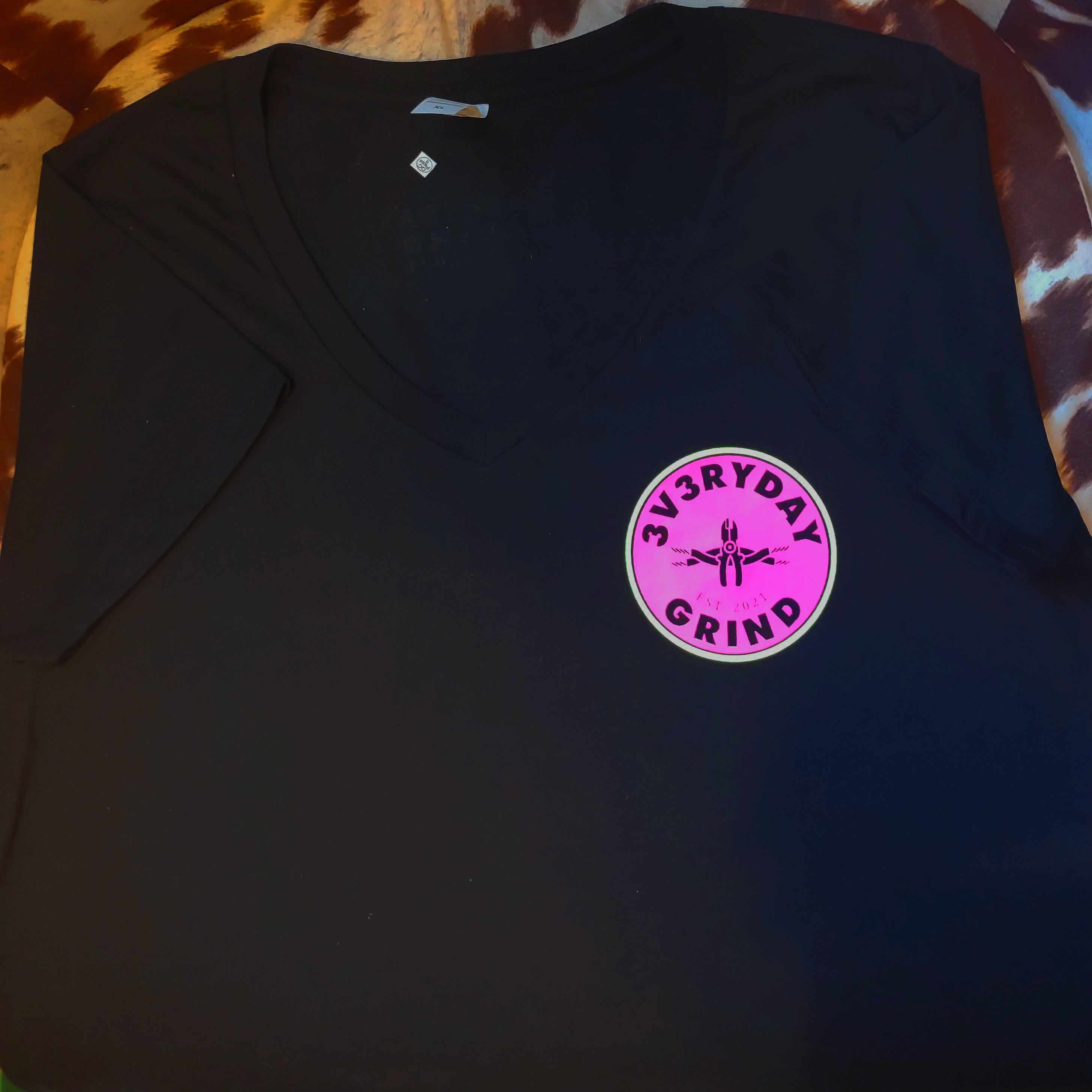 Watermelon Fields V-Neck Tee