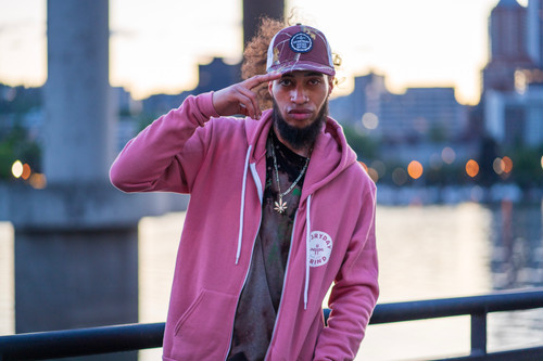 Dusty Rose American Made Hoodie | 3v3ryDay Grind