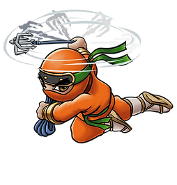 Shadow Strike Orange Ninja