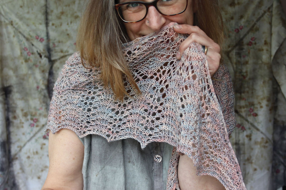 Miniature : Uno - Châle (Patron) - Version française - PDF