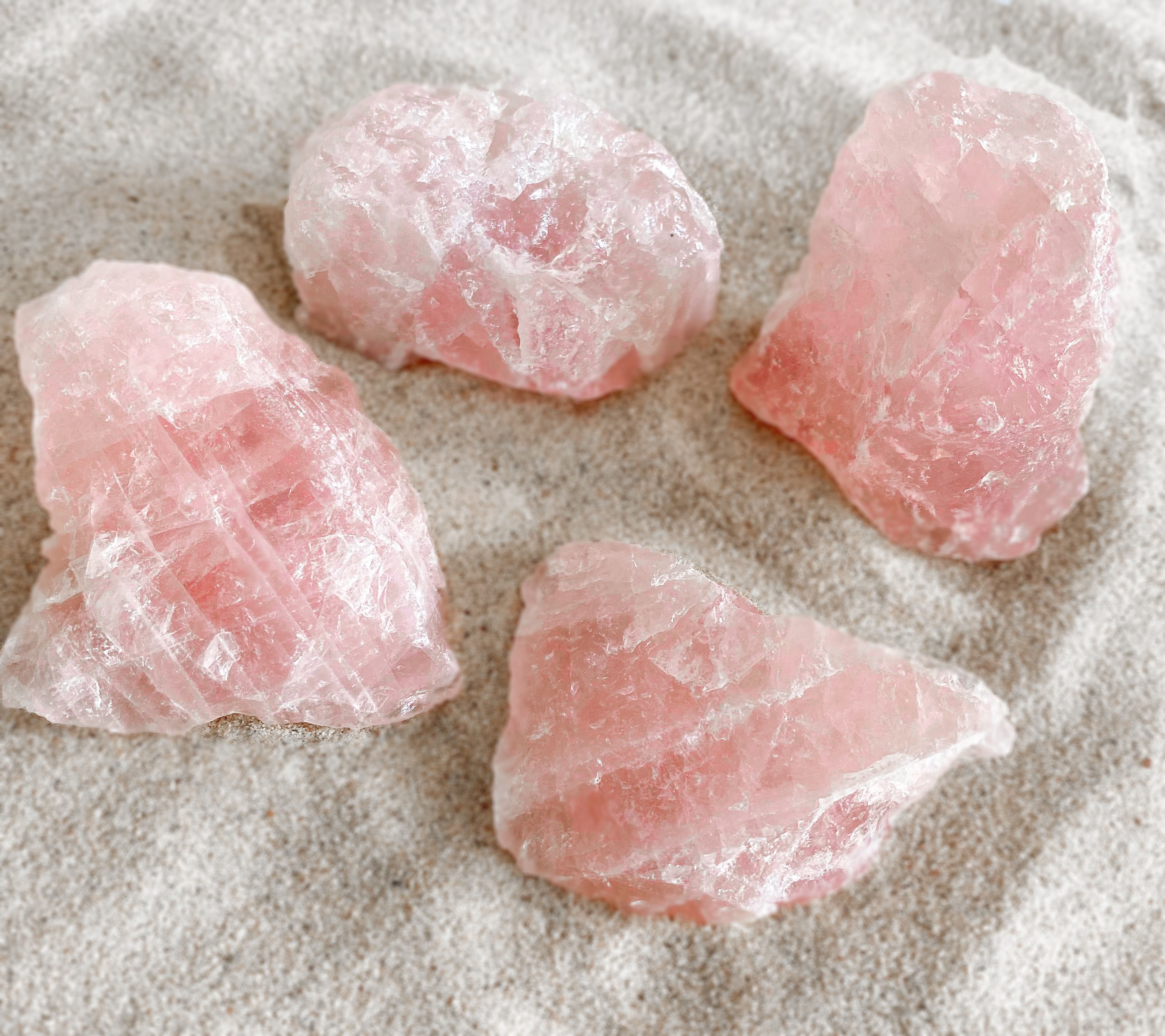 Rose Quartz Natural Chunks
