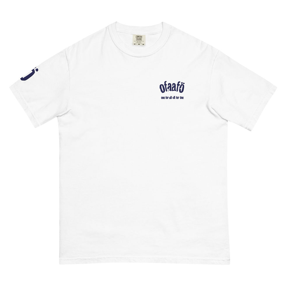 Thumbnail: Classic Embroidered Tee w/Navy