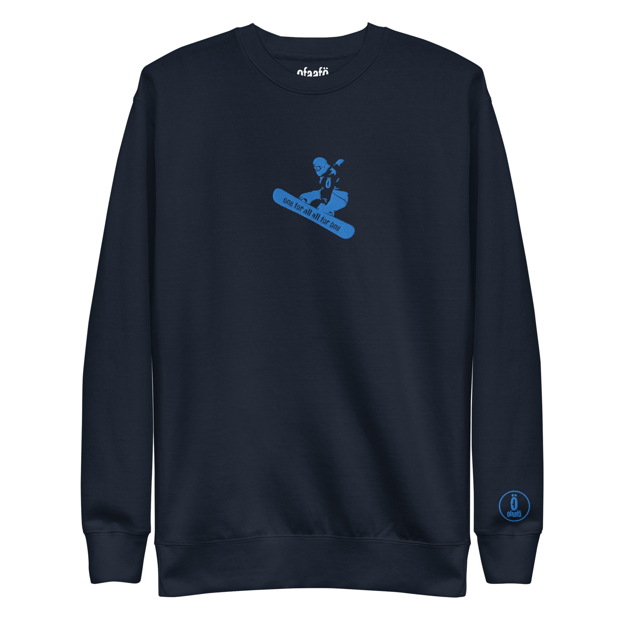 Slope Embroidered Crewneck