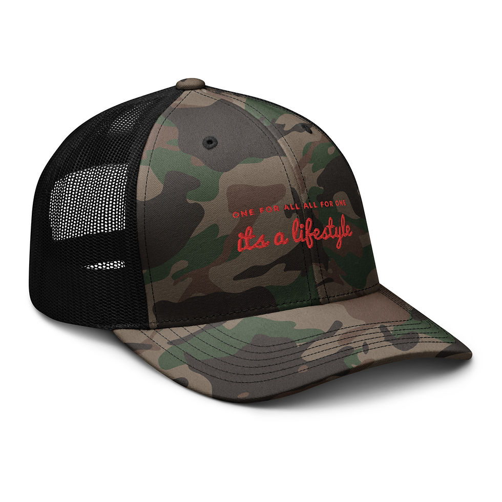 Thumbnail: It's a Lifestyle Camouflage Trucker Hat
