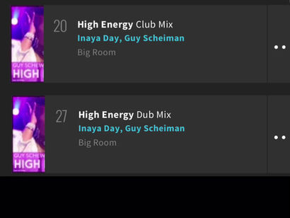 GUY SCHEIMAN & INAYA DAY - HIGH ENERGY BEATPORT EXCLUSIVE