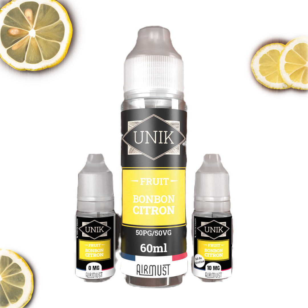 E-liquide Bonbon Citron 60 ml