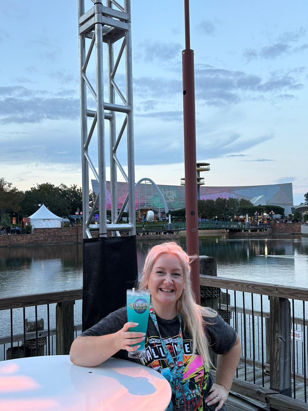 Infamous Smurf's Iced Tea... note, this has a lot less Smurf and tea included and a lot more alcohol @alig_family_adventures