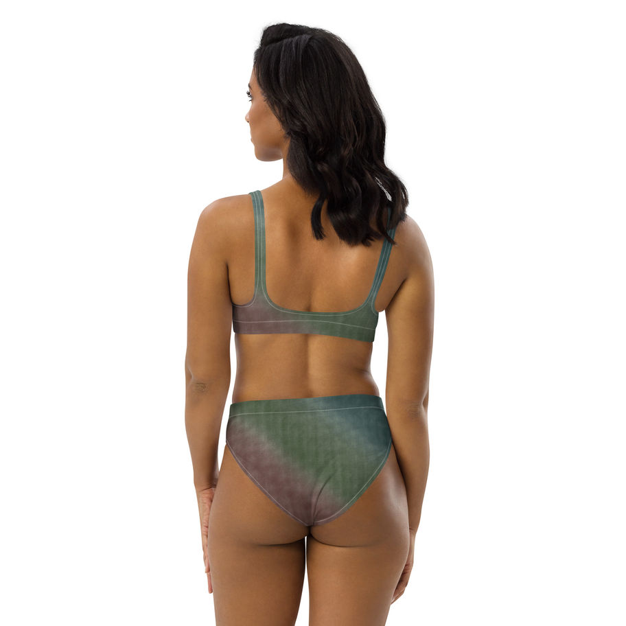 Eco-Friendly High-Waisted Bikini