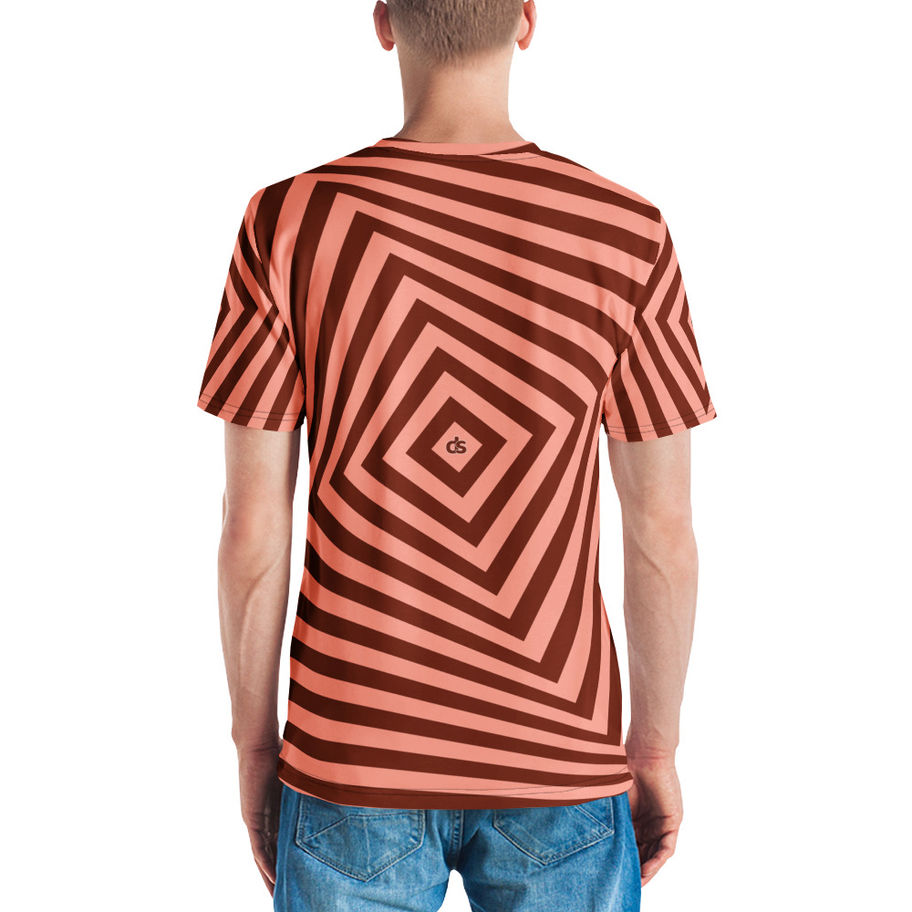 Mens T-Shirt Peachy Brown