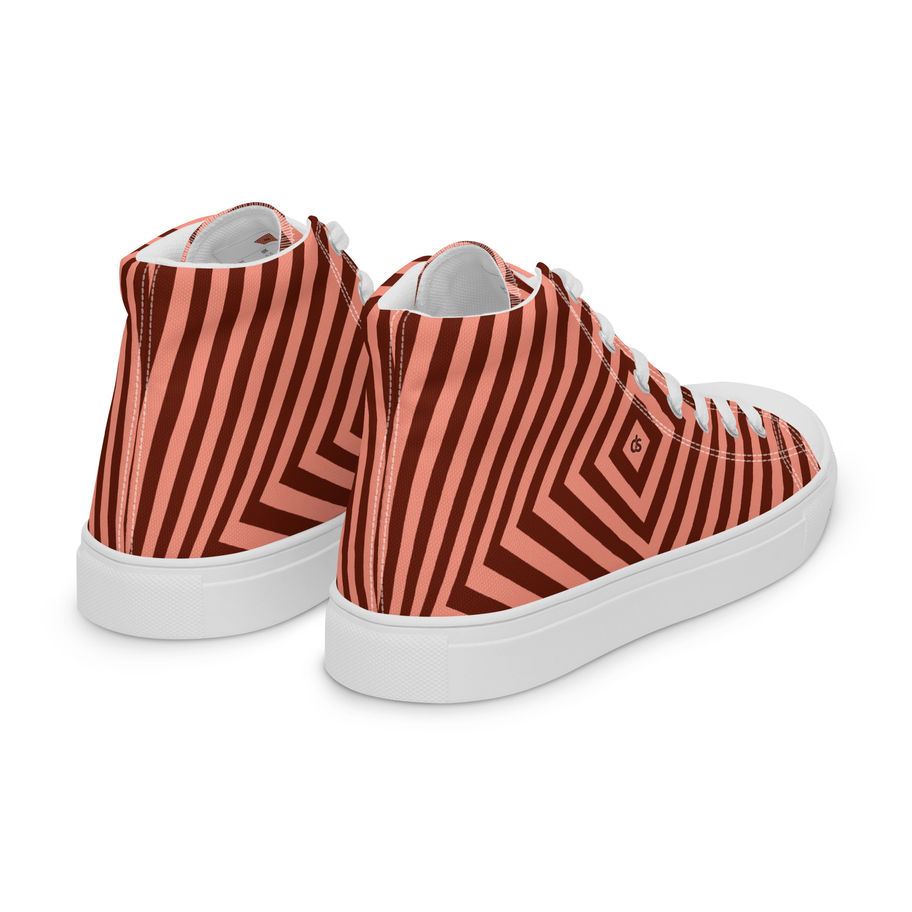 Womens High-Top Shoes Peachy Brown