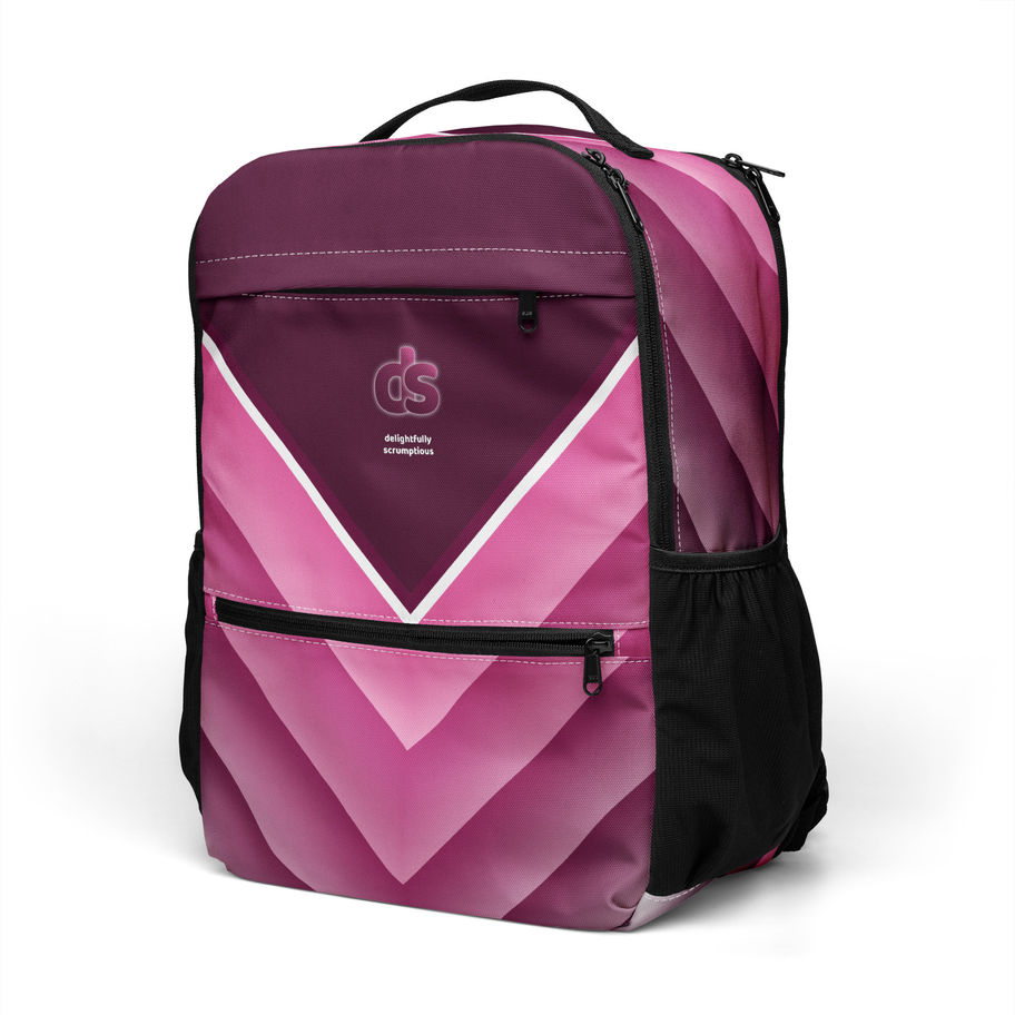 utility backpack medium raspberry