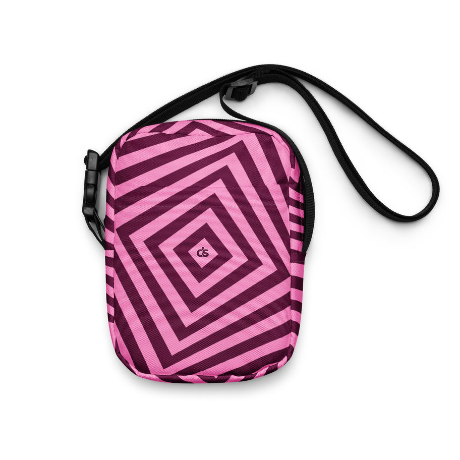 Utility Crossbody Bag Raspberry