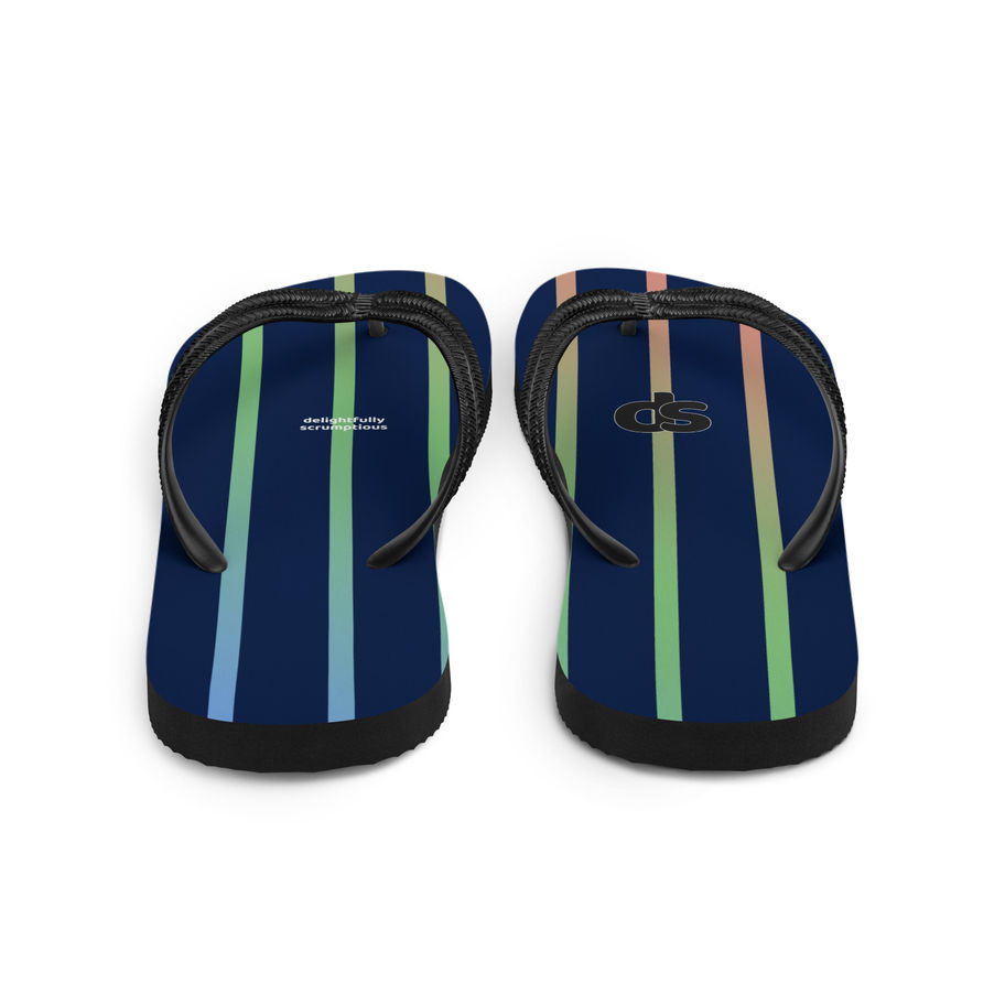 Navy Unisex Flip-Flops
