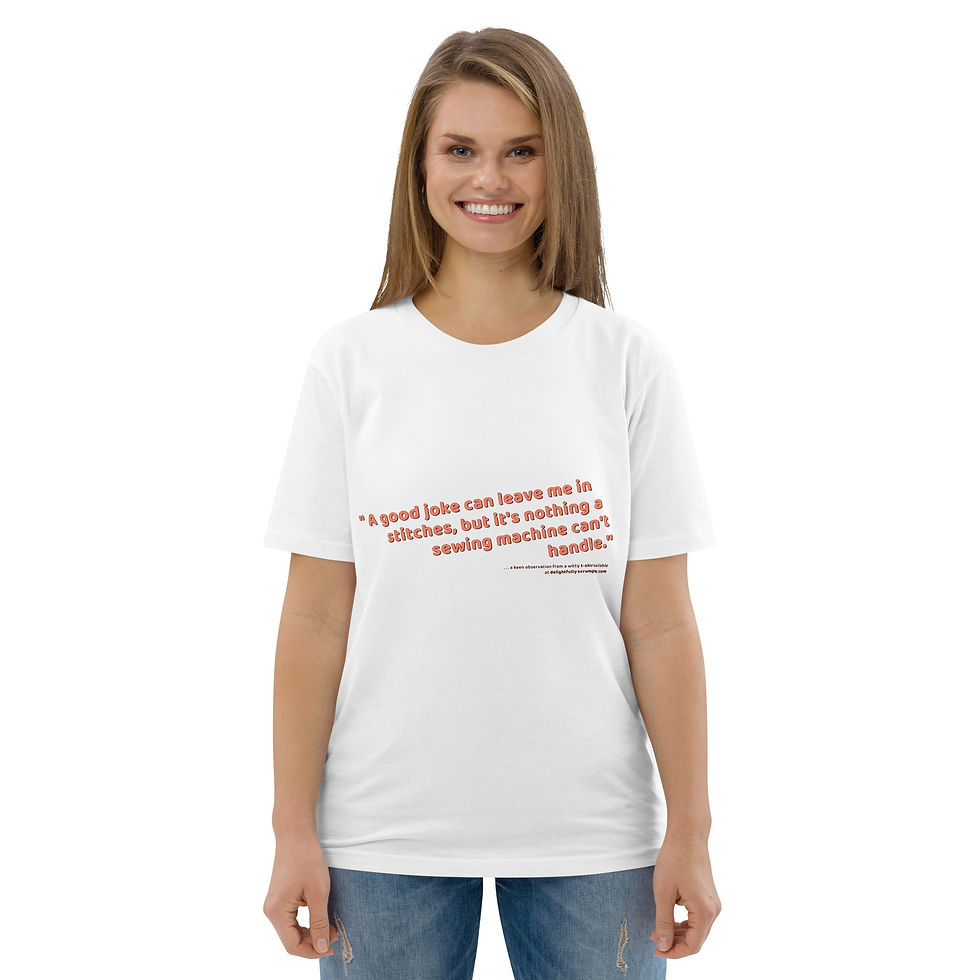 Organic Unisex Cotton T-Shirt Humorous