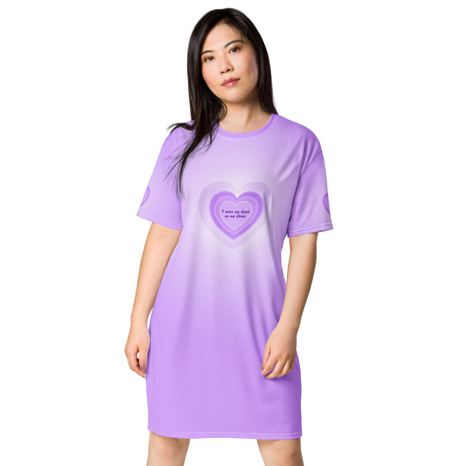 Lilac Women's T-Shirt Dress