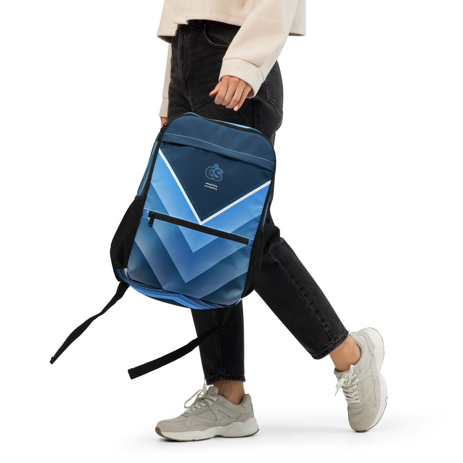 utility backpack medium blueberry