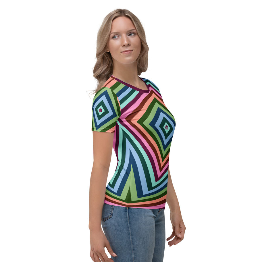 Womens T-Shirt Multicolour