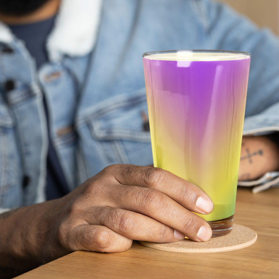 Pint-Style Shaker Glass