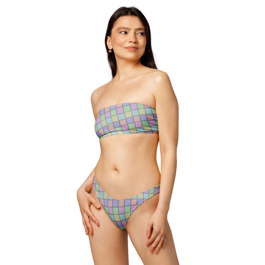 Eco-Friendly Bandeau Bikini