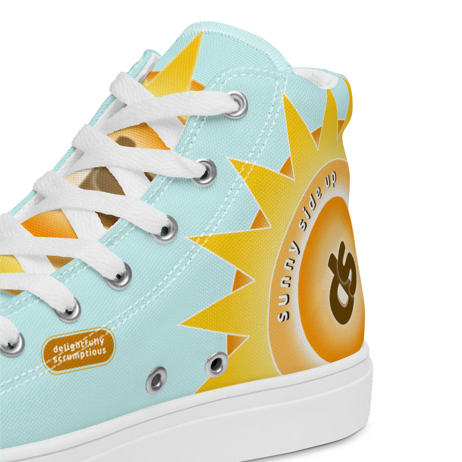 Womens High-Top Shoes Blue