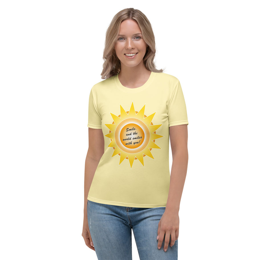 Womens T-Shirt Yellow
