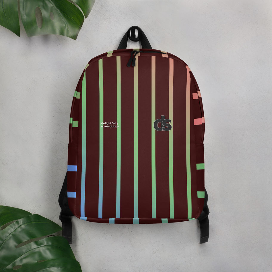 medium backpack standard burgundy