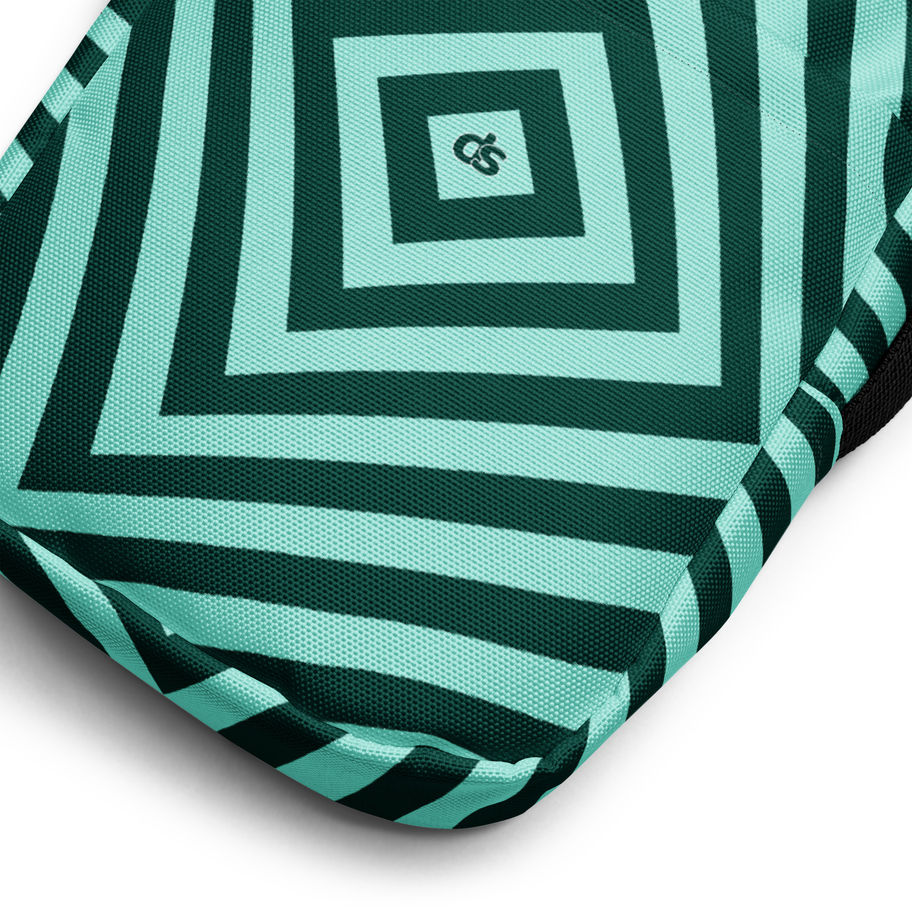 Utility Crossbody Bag Aqua