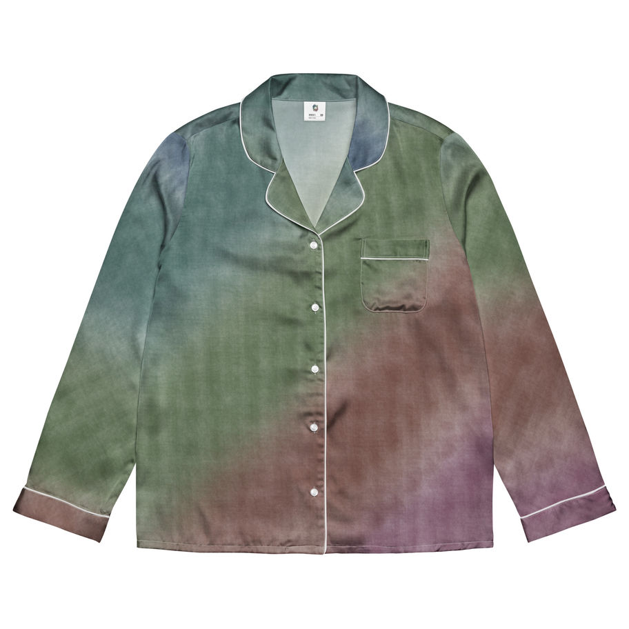 Womens Long-Sleeve Pyjama Top Pajama