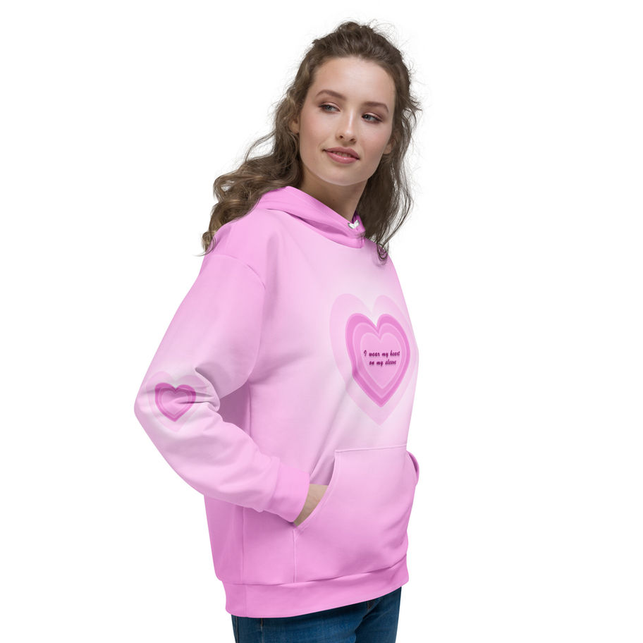 Pink Unisex Hoodie