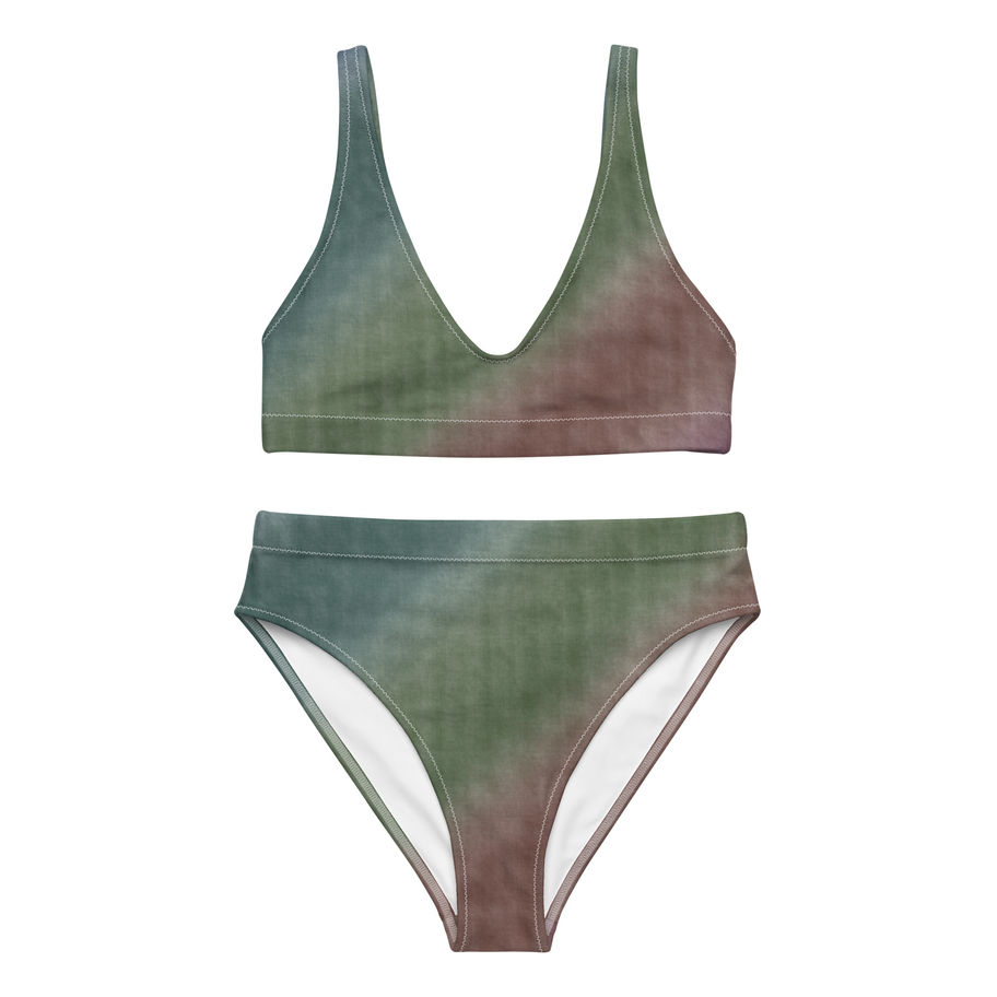 Eco-Friendly High-Waisted Bikini