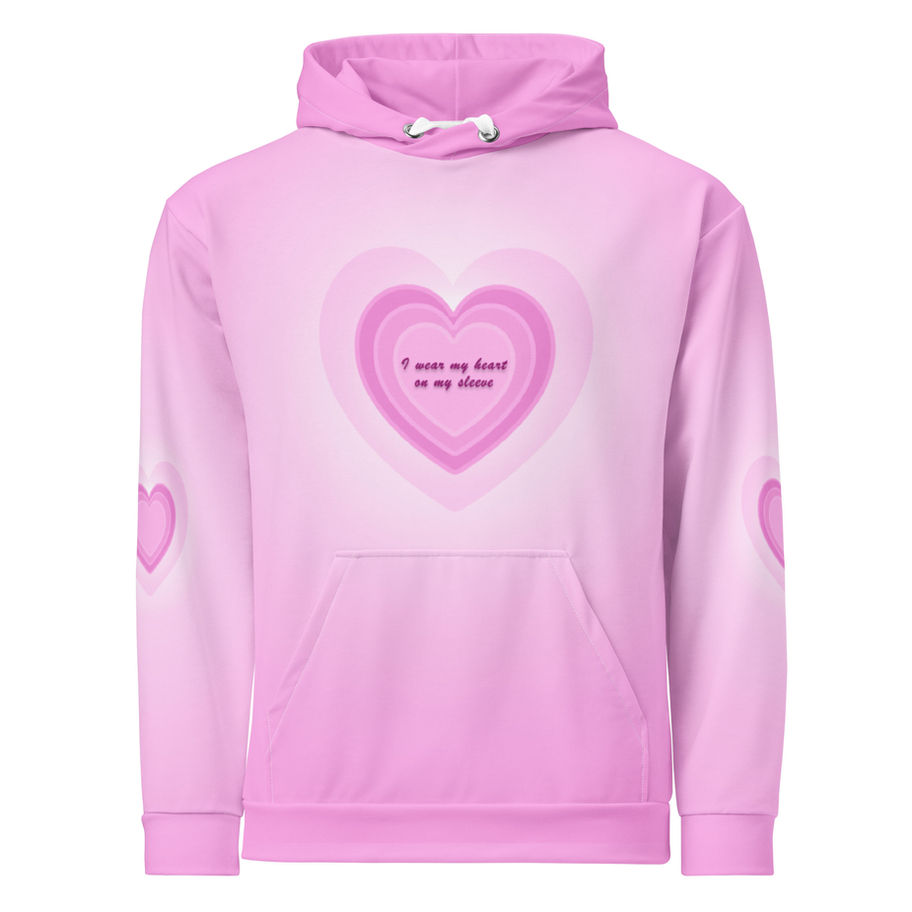 Pink Unisex Hoodie
