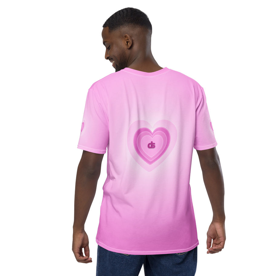Pink Mens T-Shirt