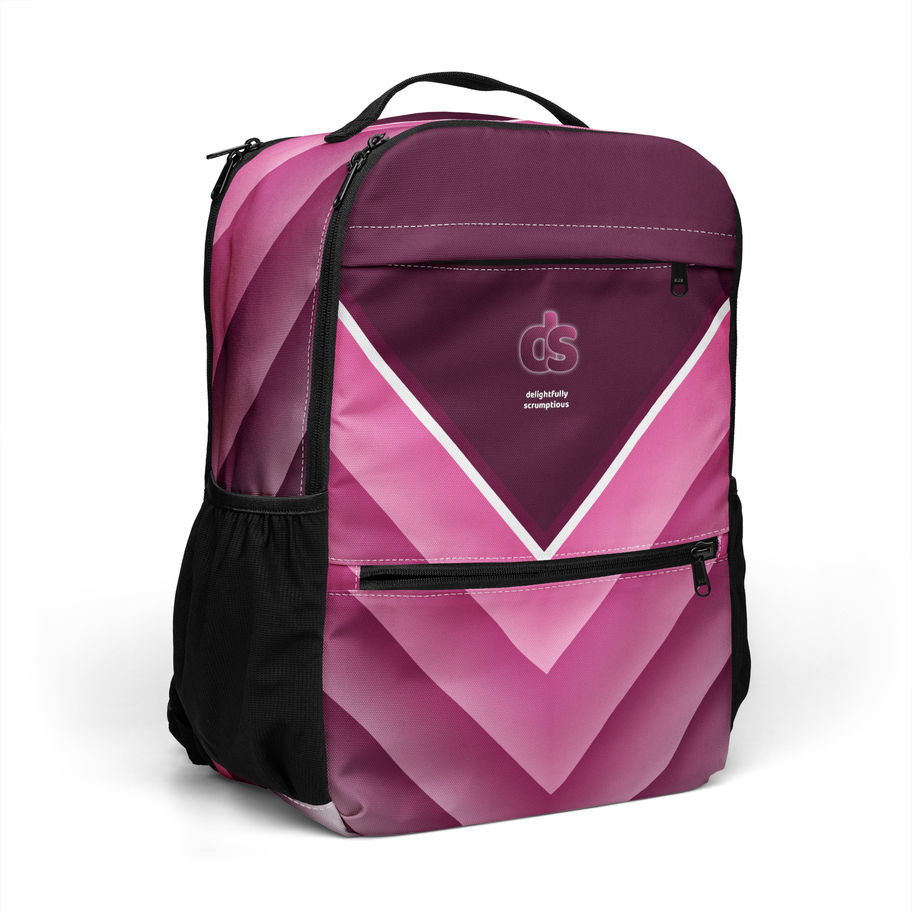 utility backpack medium raspberry