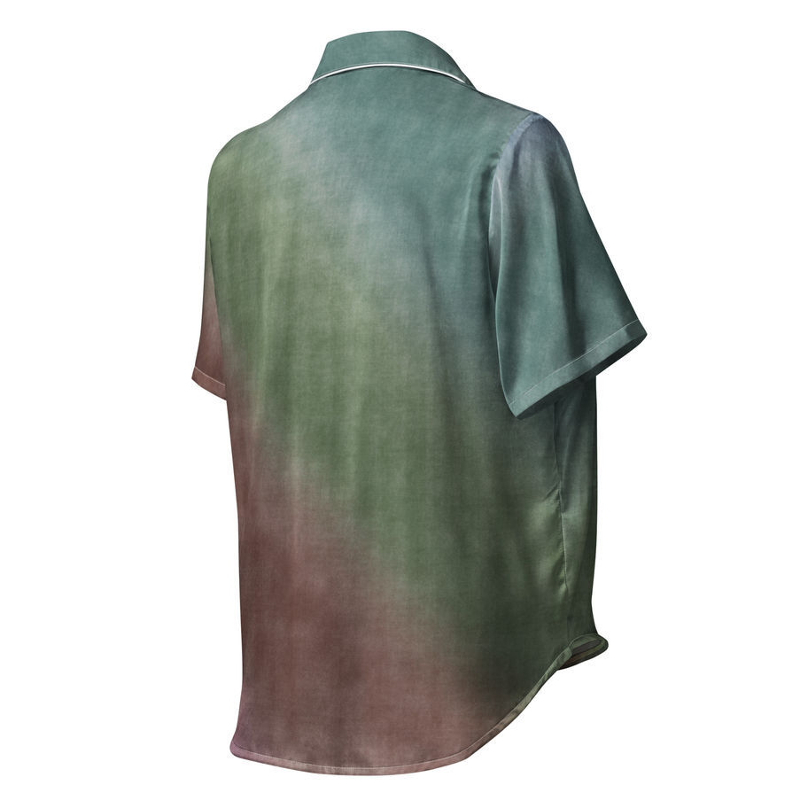 Womens Short-Sleeve Pyjama Top Pajama