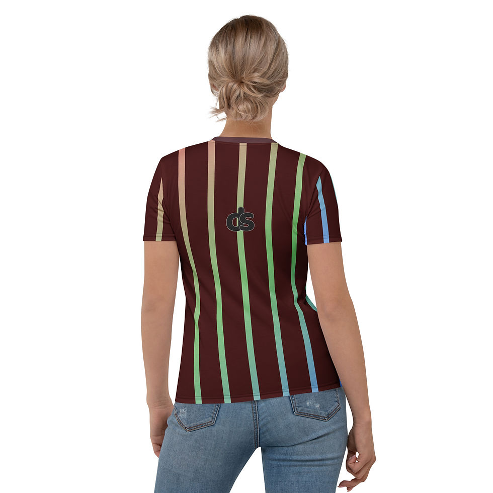 Burgundy Womens T-Shirt